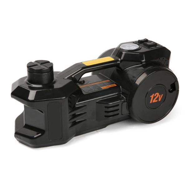 3-Ton 12V Electric Hydraulic Jack Kit with Impact Wrench & Inflator