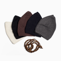 ABDEEZ Prayer Cap Collection (Pack of 5) + Wooden Tasbeeh (Not for Use)