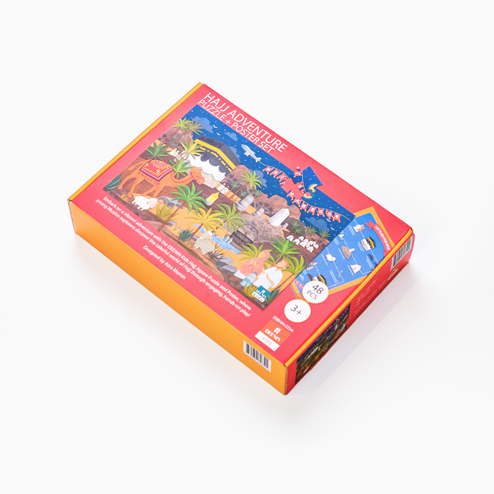 DEENIN Kids' Hajj Adventure Jigsaw Puzzle Set