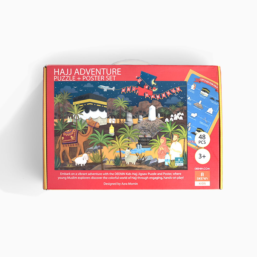 DEENIN Kids' Hajj Adventure Jigsaw Puzzle Set