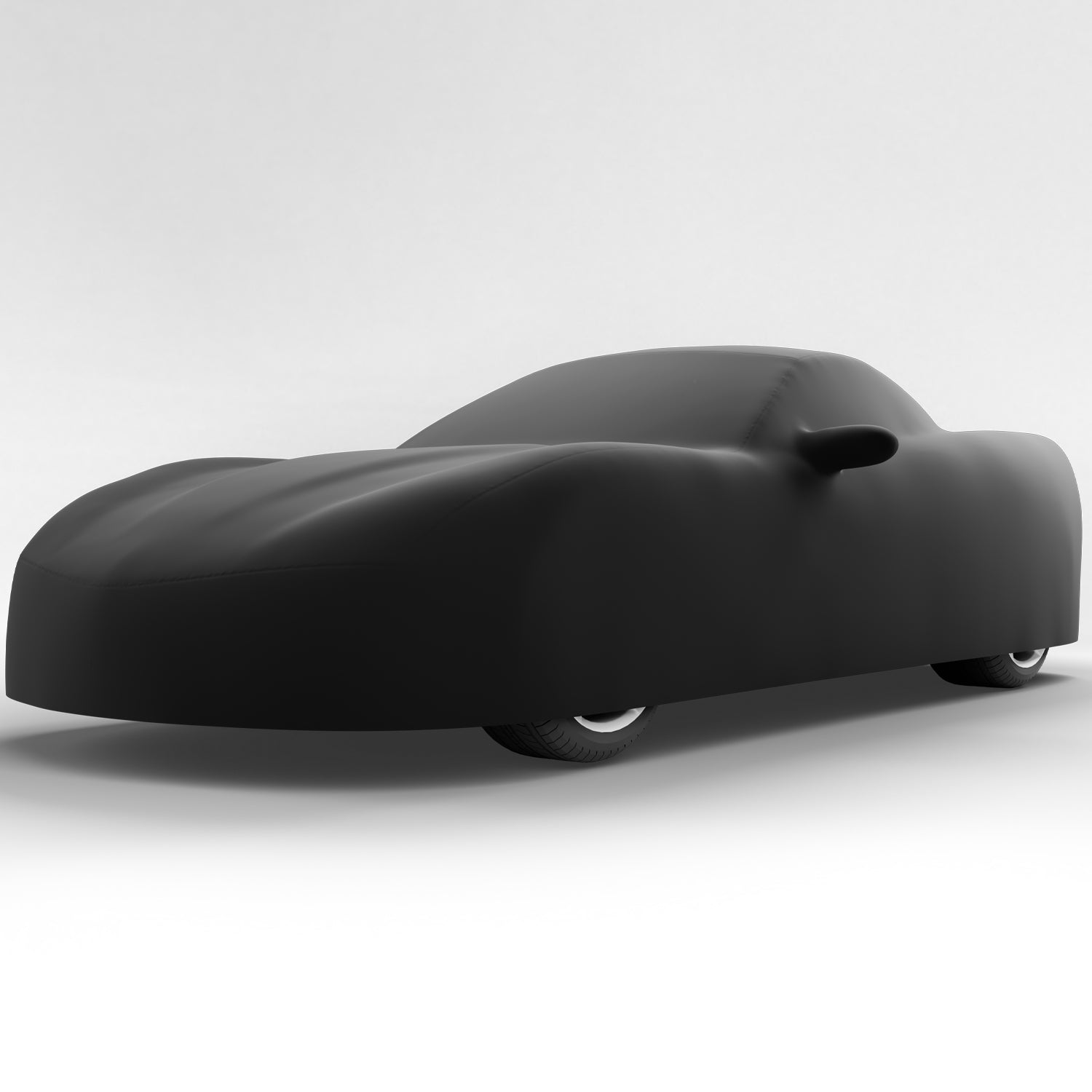 Black Satin BL - Black Car Cover for Chevrolet Corvette ZR1 2012 Coupe 2-Door