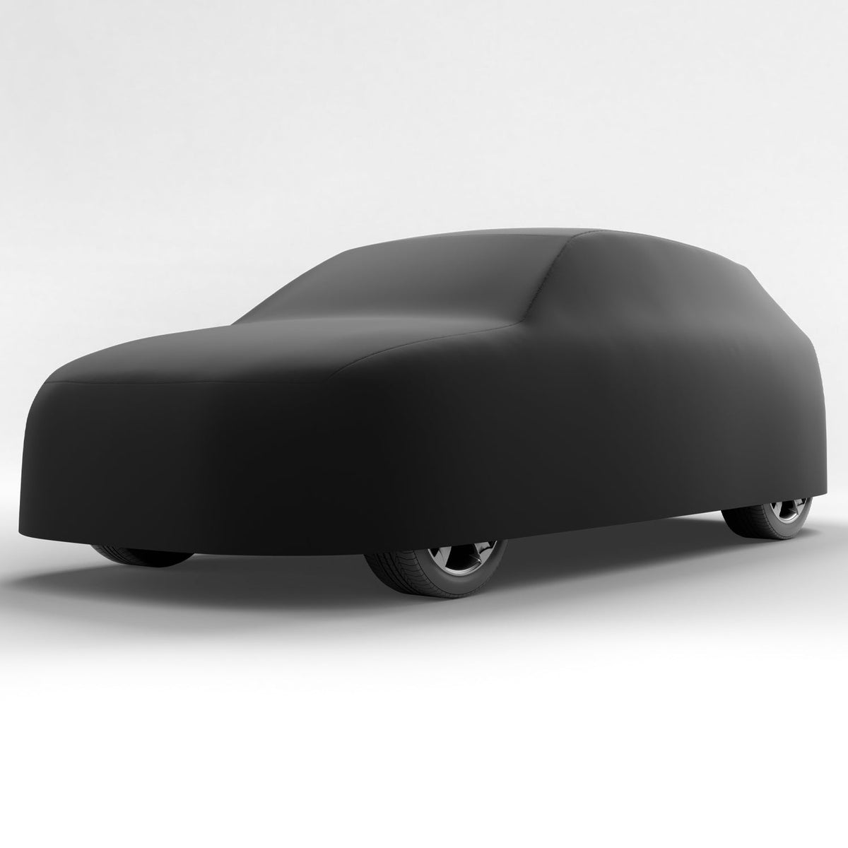 Black Satin BL - Black Car Cover for Volkswagen Golf R 2026 Hatchback 4-Door