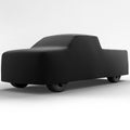 Black Satin BL - Black Car Cover for Ford Bronco 1976 Pickup 2-Door